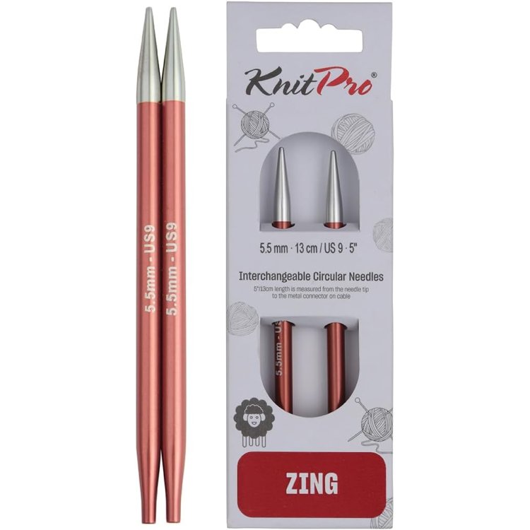 47506 Спиці знімні Zing KnitPro, 5.50 мм - 1