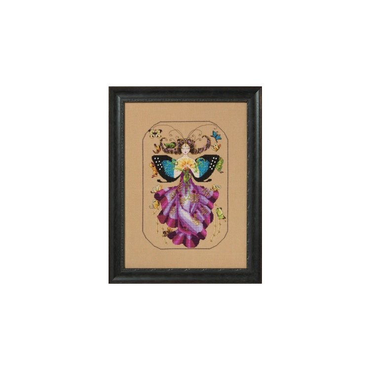 MD201 Mira Fairy//Фея Міра. Схема для вишивки хрестиком на папері Mirabilia Designs - 1