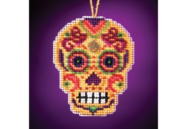 вишивка гладдю MH161624 Амарілло. Набір для вишивки в змішаній техніці Mill Hill