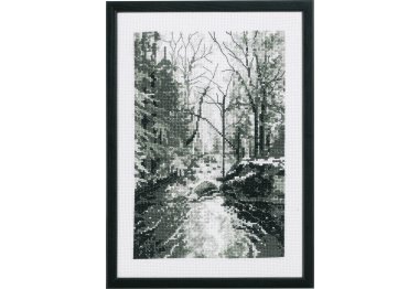  92-9727 Ліс (Forrest. Набір для вишивання хрестом PERMIN