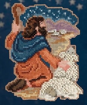 MH193302 Бенжамін. Набір для вишивки в змішаній техніці Mill Hill - 1