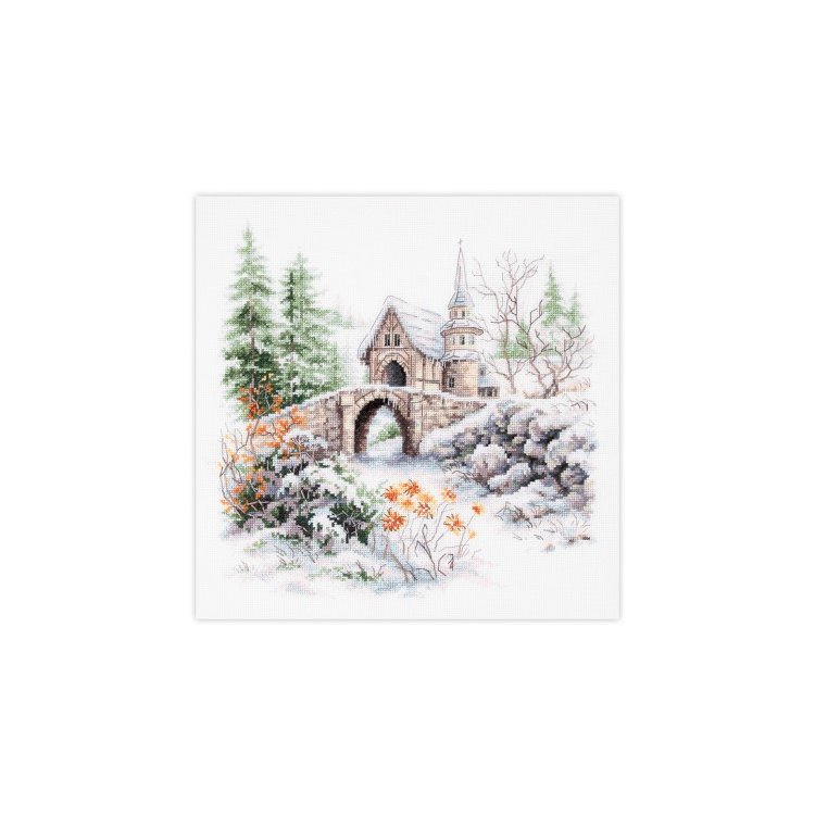 350-743 В зимних мечтах. Набор для вышивки крестом Magic Needle - 1 350-743 В зимних мечтах. Набор для вышивки крестом Magic Needle - 1