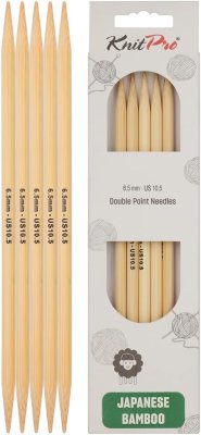 22133 Спицы носочные Bamboo KnitPro, 20 см, 6.50 мм - 1 22133 Спицы носочные Bamboo KnitPro, 20 см, 6.50 мм - 1