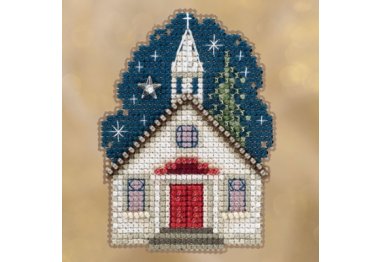 вышивка гладью MH181834 Воскресный вечер. Набор для вышивки в смешанной технике Mill Hill