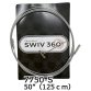 Кабель SWIV360 Silver Small 125см арт. 7750-S ChiaoGoo - 1