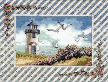 4610 Маяк в дюнах. Набір для вишивки хрестиком Classic Design - 1 4610 Маяк в дюнах. Набір для вишивки хрестиком Classic Design - 1