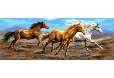  37-3094-НВ В степи. Набор для вышивания бисером ТМ Токарева А.