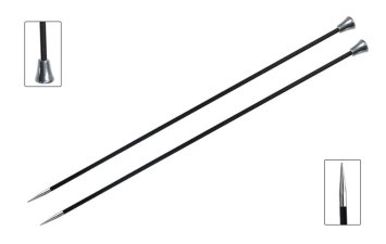 Спицы прямые Karbonz KnitPro - 1