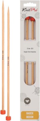 35436 Спиці прямі Basix KnitPro, 30 см, 5.00 мм - 1