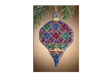 вышивка гладью MH161306 Алмазный праздник. Набор для вышивки в смешанной технике Mill Hill