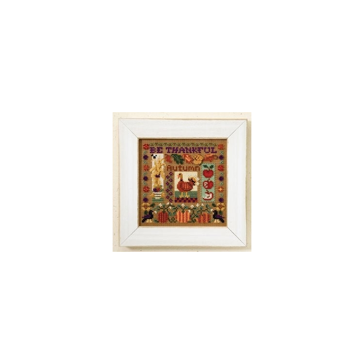 MH147202 Будь благодарен. Набор для вышивки в смешанной технике Mill Hill - 1