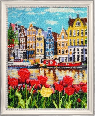 384 Амстердам. Набор для вышивания бисером Butterfly - 1