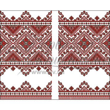 весільний рушник для ікон ТР-063 (заготовка для вишивки) - 1