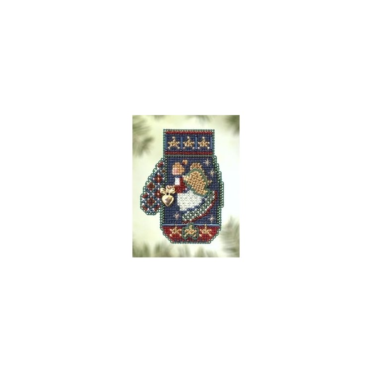 MHCM50 Ангел с сердцем. Набор для вышивки в смешанной технике Mill Hill - 1