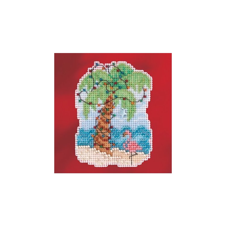 MH181733 Різдвяна пальма. Набір для вишивки в змішаній техніці Mill Hill - 1