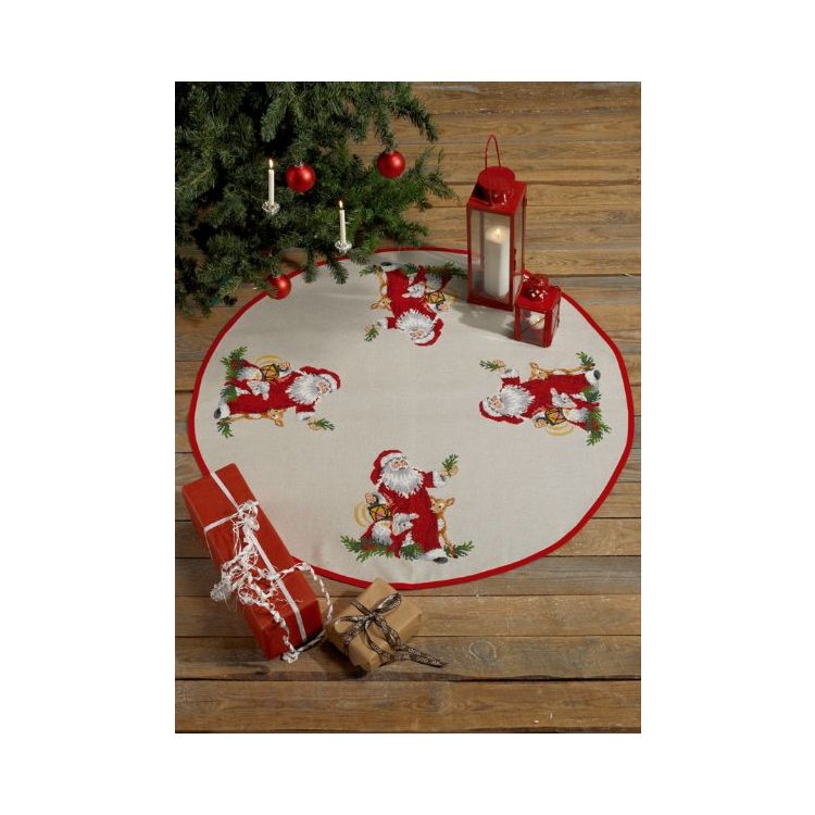 45-7267 Санта Клаус. Набір для вишивання хрестом PERMIN - 1 45-7267 Санта Клаус. Набір для вишивання хрестом PERMIN - 1