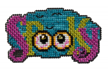 вишивка гладдю MH182525 Моторошний. Набір для вишивки в змішаній техниці Mill Hill