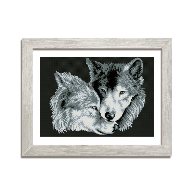 N012 Вірність. Набір для вишивки хрестом Кольорова - 1