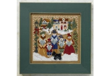 вышивка гладью MH148305 Певцы. Набор для вышивки в смешанной технике Mill Hill