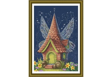  Набір для вишивання хрестом Будиночок ельфів Ksenya project 10-003