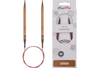 спиці для в'язання 31130 Спиці кругові Ginger KnitPro, 120 см, 4.50 мм спиці для в'язання 31130 Спиці кругові Ginger KnitPro, 120 см, 4.50 мм
