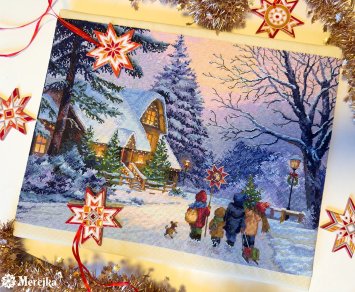 K-289 Carol of the Bells. Набір для вишивки хрестом Мережка - 2