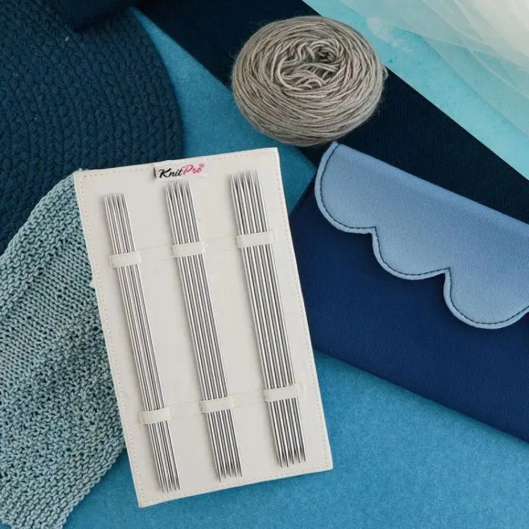 10627 Набір шкарпеткових спиць для починаючих Starter Nova Metal KnitPro 15 см - 3