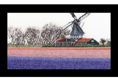наборы для вышивки крестом 474 Поле гиацинтов, Hyacinth Fields (Теа Гувернер). Набор для вышивки крестом