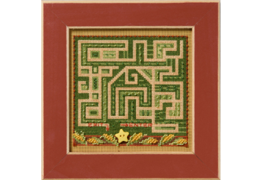 вишивка гладдю MH142526 Кукурудзяний лабіринт. Набір для вишивки в змішаній техниці Mill Hill