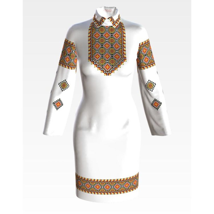 Платье женское (заготовка для вышивки) ПЛ-028 - 1