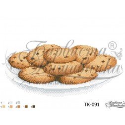 ТК-091 Домашнє печиво. Схема для вишивки бісером (габардин) ТМ Барвиста Вишиванка - 1