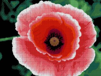 28-1302-НМ Мак. Набор Для вышивки бисером ТМ Токарева А. - 1