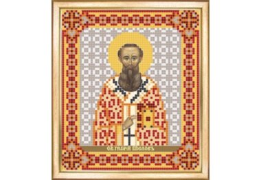 СБИ-074 Именная икона святой Григорий Богослов. Схема для вышивания бисером