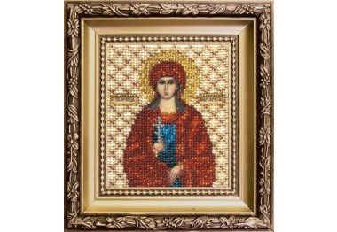  Б-1129 Ікона свята мучениця Маргарита Набір для вишивки бісером