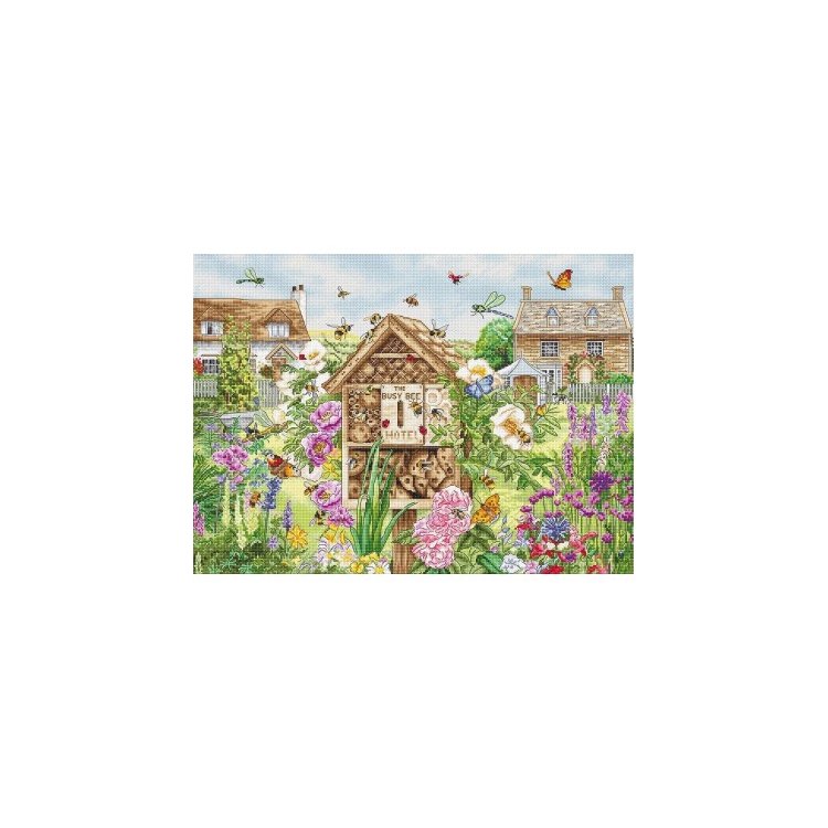 Набір для вишивки хрестиком L8104 Busy Bee Hotel. Letistitch - 1