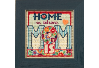 вышивка гладью MH145101 Мама. Набор для вышивки в смешанной технике Mill Hill