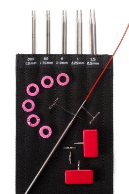 Набір з'ємних спиц ChiaoGoo Twist MINI 10cм арт. 7400-M ChiaoGoo - 2