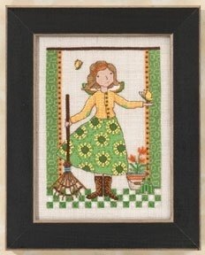 DM302101 Весняний сад. Набір для вишивки в змішаній техниці Mill Hill - 1