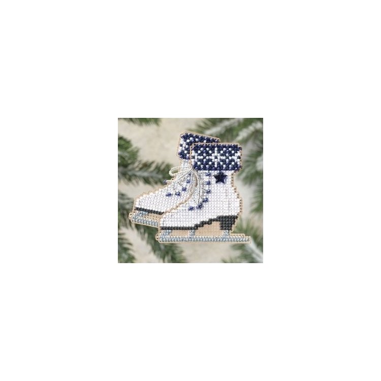 MH189306 Ковзани. Набір для вишивки в змішаній техніці Mill Hill - 1 MH189306 Ковзани. Набір для вишивки в змішаній техніці Mill Hill - 1