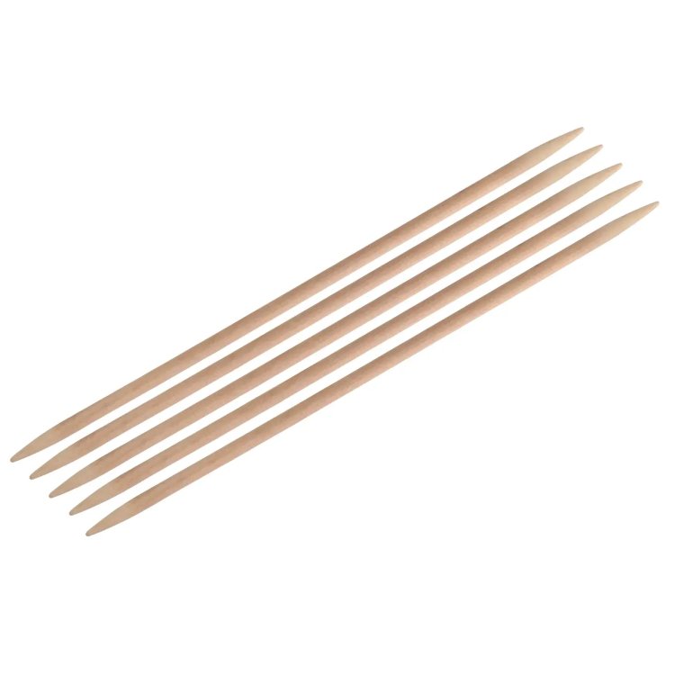 35122 Спиці шкарпеткові Basix KnitPro, 20 см, 6.50 мм - 1