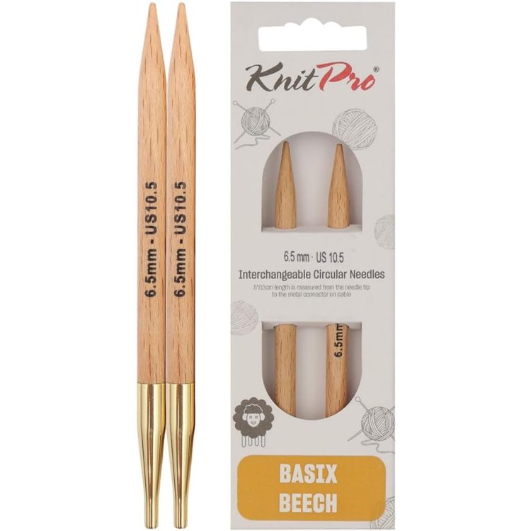 35640 Спицы съемные Basix KnitPro, 6.50 мм - 1 35640 Спицы съемные Basix KnitPro, 6.50 мм - 1