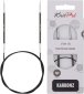 41204 Спиці кругові Karbonz KnitPro 100 см 2.75 мм - 1