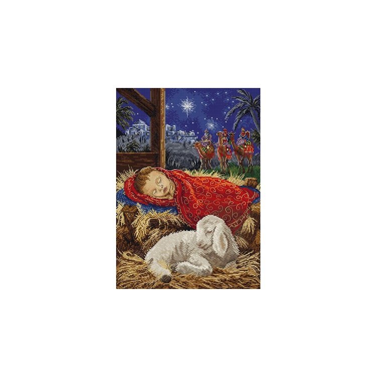 Набір для вишивки хрестиком L9952 Baby Jesus. Letistitch - 1