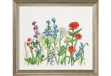  70-0306 Польові квіти (Fieldflowers. Набір для вишивання хрестом PERMIN