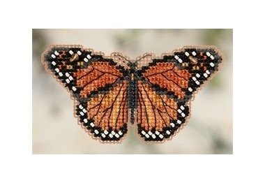 вышивка гладью MH182105 Монарх. Набор для вышивки в смешанной технике Mill Hill вышивка гладью MH182105 Монарх. Набор для вышивки в смешанной технике Mill Hill