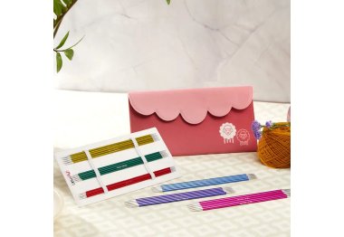 спиці для в'язання 47421 Набір шкарпеткових спиць ZING KnitPro, довжина 15см спиці для в'язання 47421 Набір шкарпеткових спиць ZING KnitPro, довжина 15см