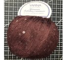 Пряжа бавовна з паєткою Женьшень Ярна купити кольору 1169 прозора шоколад Пряжа бавовна з паєткою Женьшень Ярна купити кольору 1169 прозора шоколад