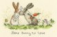 XAJ3 Some bunny to love &quot;Закоханий кролик&quot; Bothy Threads. Набір для вишивки хрестиком - 1