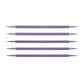 47015 Спиці шкарпеткові Zing KnitPro, 15 см, 7.00 мм - 1
