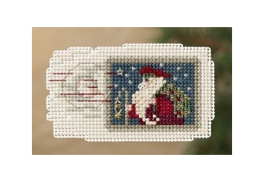 вышивка гладью MH181305 Праздничная марка. Набор для вышивки в смешанной технике Mill Hill